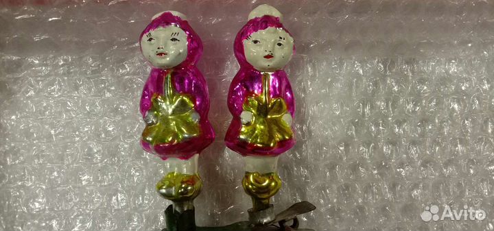 Ёлочные игрушки из СССР