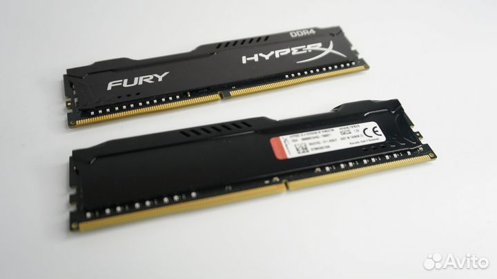 Оперативная память DDR4 16gb Kingston HyperX Fury