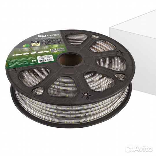 Лента светодиодная SMD2835-60 LED/м-220 В-4,8 Вт/м