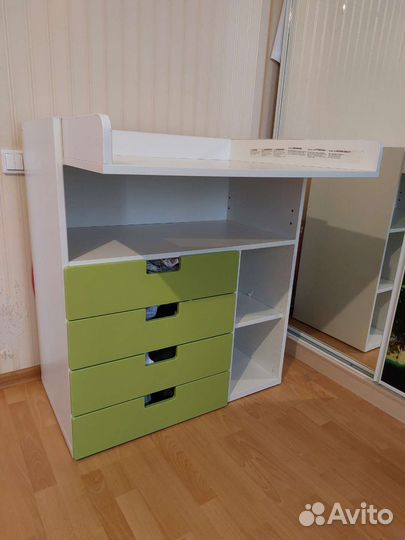 Икеа стува комод с пеленальным столиком