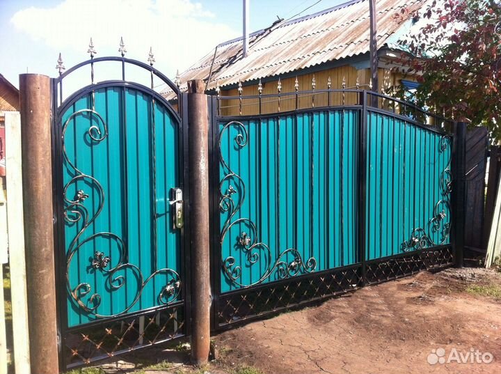 Кованые ворота