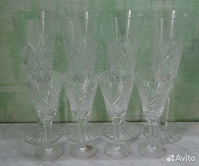 Фужеры Бокалы Стаканы Рюмки Салатница