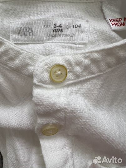 Рубашка на мальчика zara