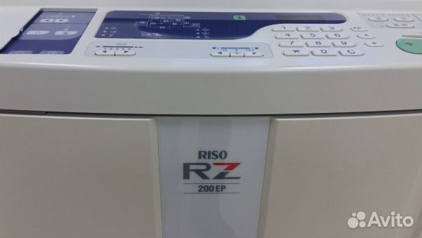 Продаю на запчасти принтер riso RZ 200
