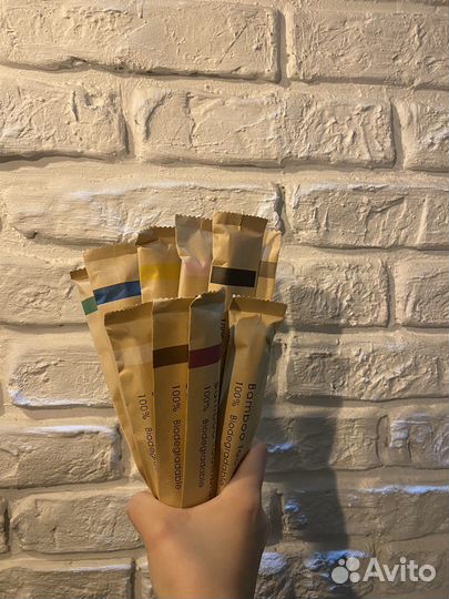 Зубные эко щетки из бамбука