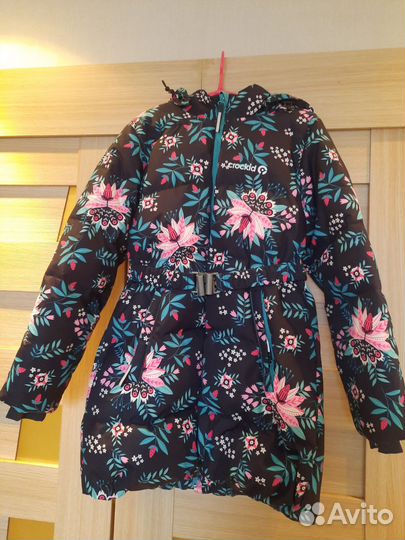 Пуховик детский зимний рост 140-146