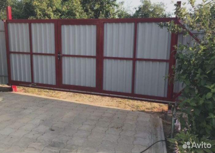 Откатные ворота 