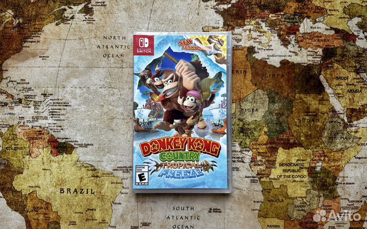 Donkey Kong Country Tropical Freeze (новый) Switch