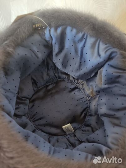 Шапка норковая женская новая