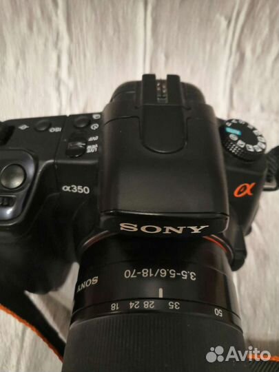 Зеркальный фотоаппарат Sony a350