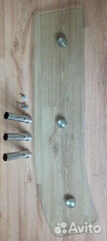 Полка стеклянная. Новая