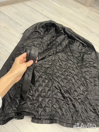 Кожаный плащ женский натуральная кожа