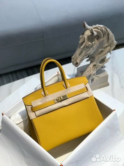 Сумка Hermes birkin lemon