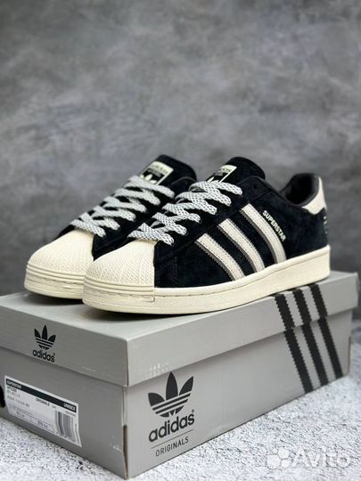 Кроссовки Adidas Superstar Black and White