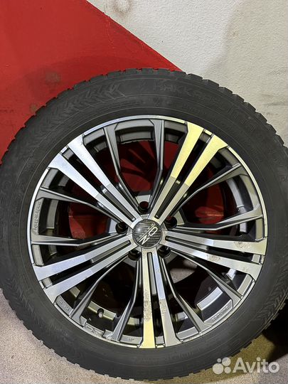 Колеса OZ Cortina резина Nokian 255/50 R19