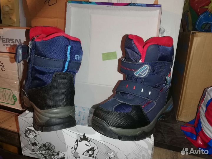 Зимние ботинки на мальчика