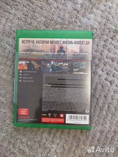 Mafia Defitive edition игра на Xbox