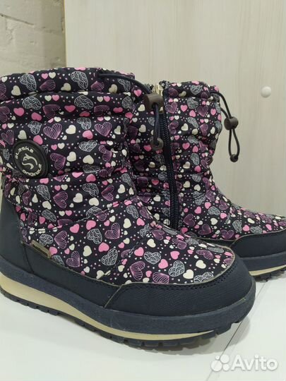 Ботинки зимние для девочки 33