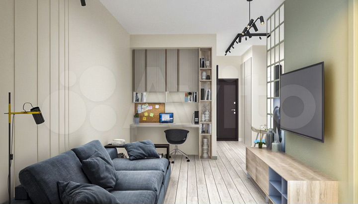 1-к. квартира, 54 м² (Грузия)