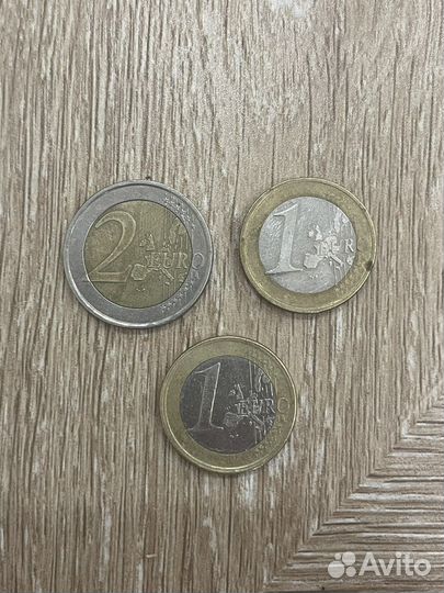 Монеты европы