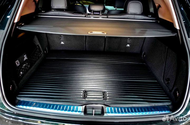 Автоковрики на заказ на Mercedes-Benz GLE 2021 167 кузов 5 мест (GT черный)