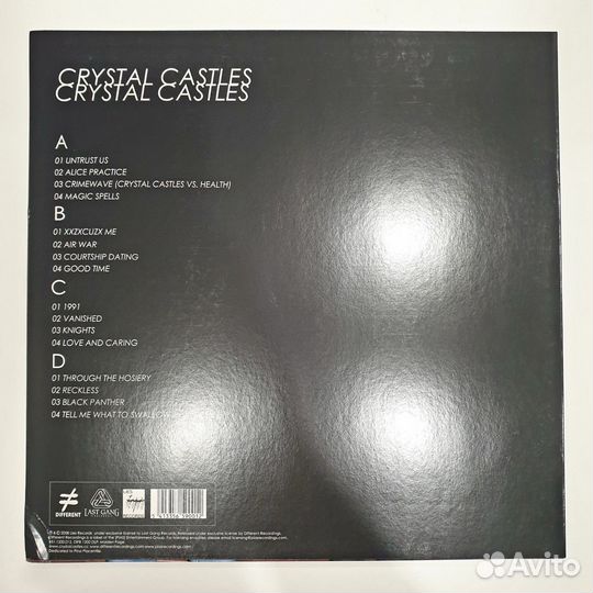 Виниловая пластинка Crystal Castles I