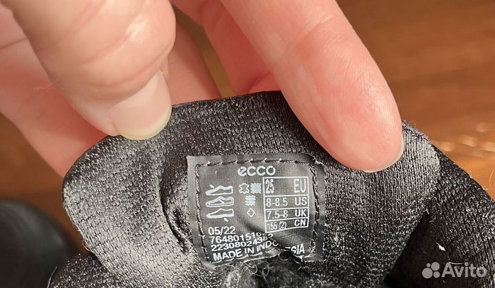 Ботинки детские ecco urban mini 25 размер