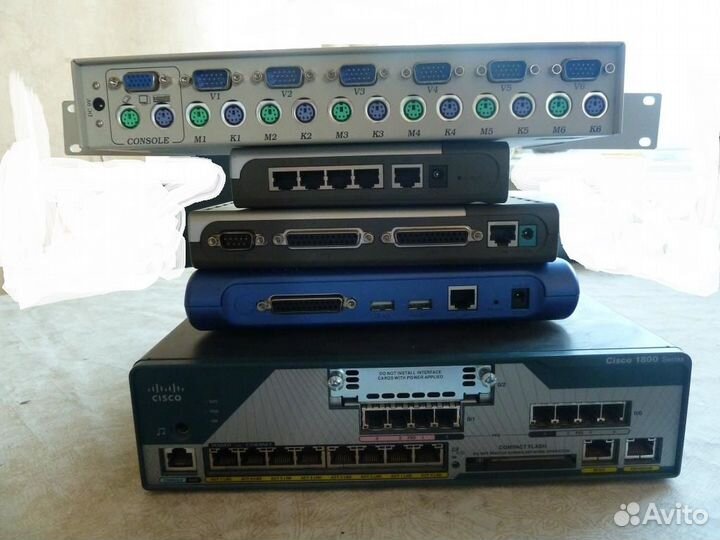 Маршрутизатор Cisco 1841 + Cisco C1861 + 3COM
