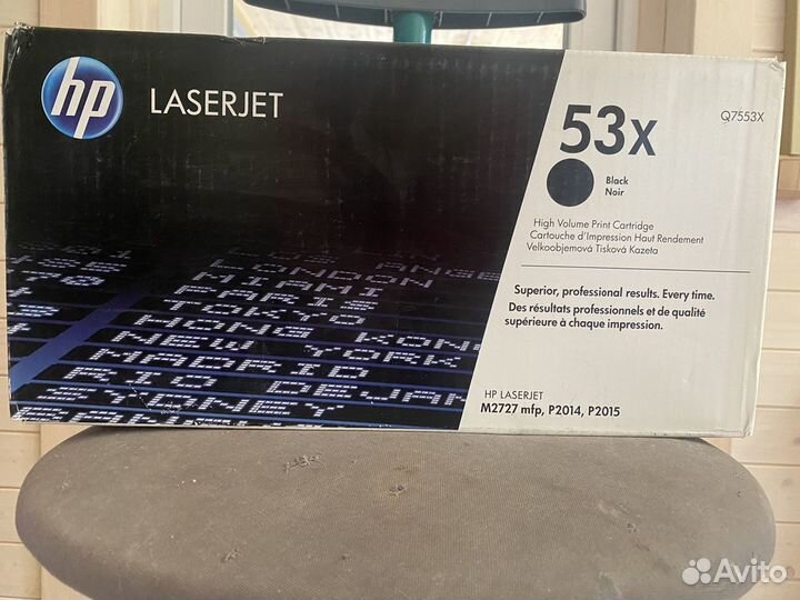 Картридж для принтера Laserjet 53x