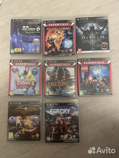 Игры диски ps3, ps move