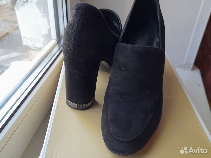 Туфли замшевые р 37