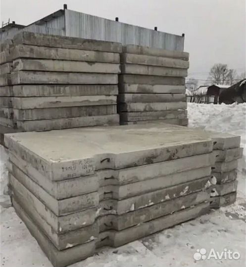 Плиты дорожные