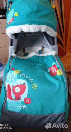 Санки коляска ника