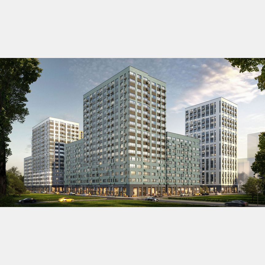 2-к. квартира, 52,3 м², 18/18 эт.