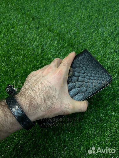 Кошелек из питона женский, мужской