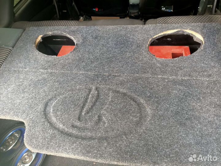 Акустическая полка ваз 2112