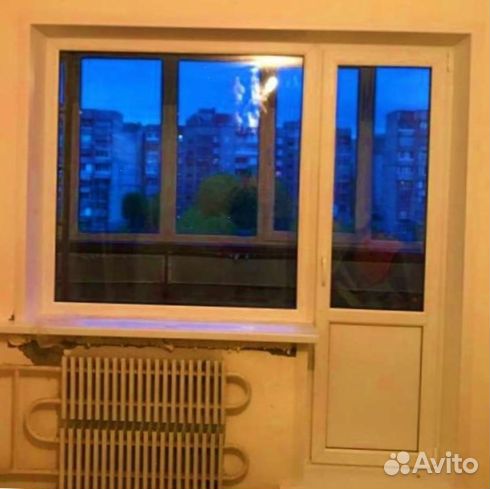 Окна с установкой