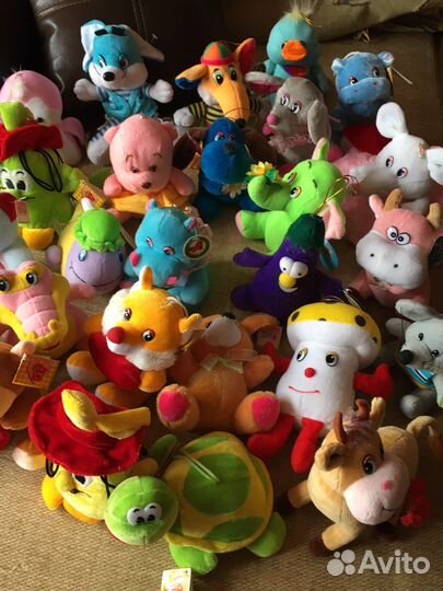 Мягкие игрушки новые