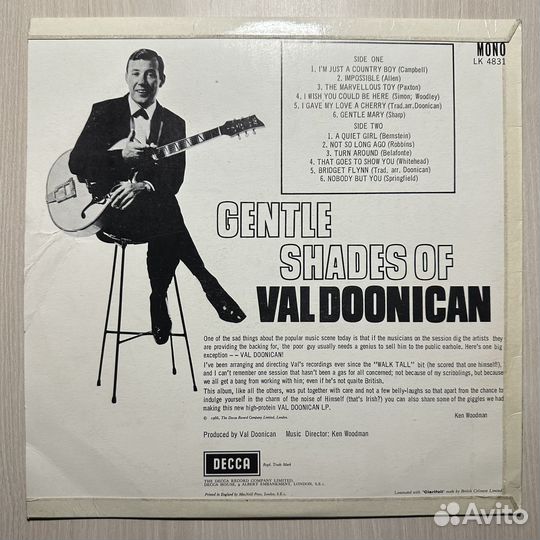 Val Doonican – Gentle Shades Of Val Doonican