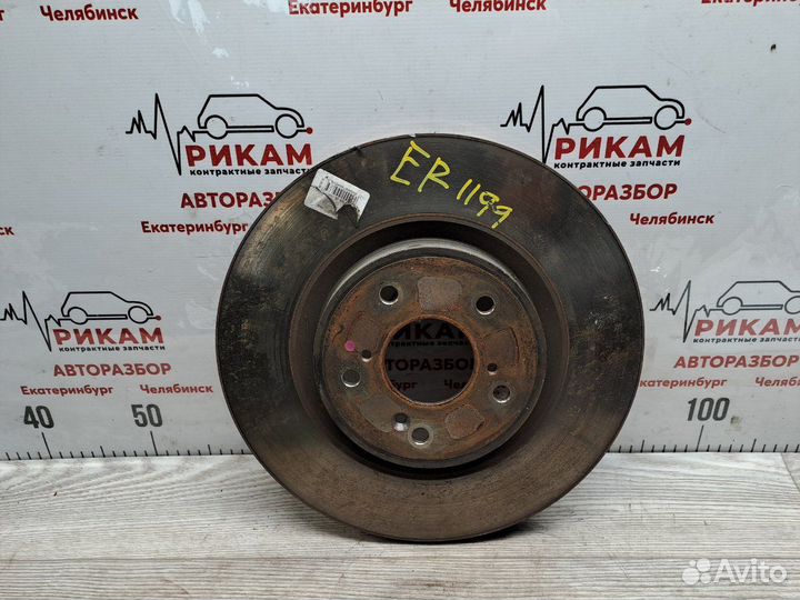 Диск тормозной передний Honda Cr-V RW2 L15B 2018