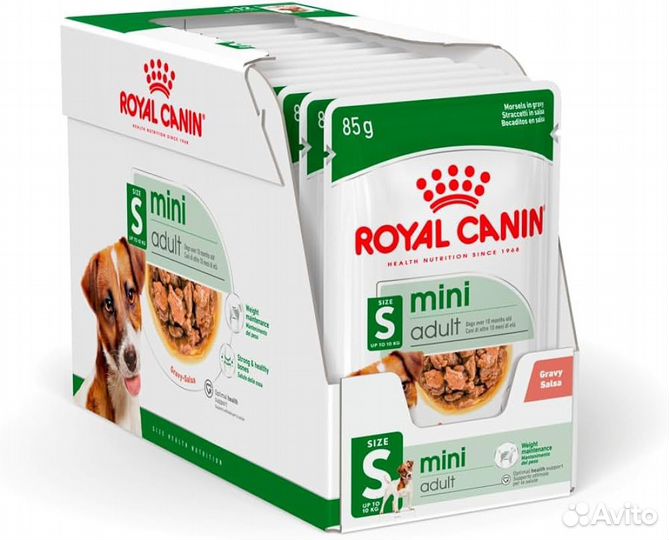 Корм для собак royal canin mini adult