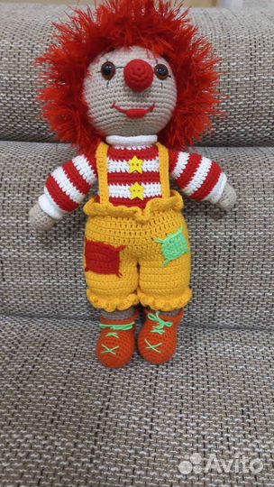 Вязаные игрушки ручной работы