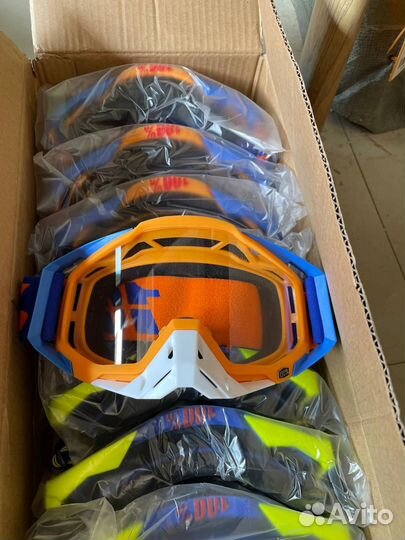 Очки для мотокросса 100% Racecraft