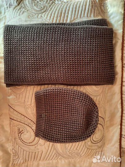 Комплект шапка и шарф