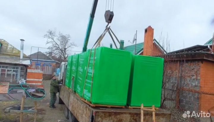 Газоблоки от произоводителя. Объём