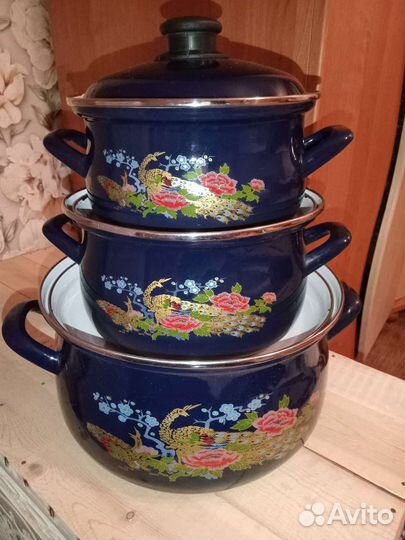 Комплект кастрюля