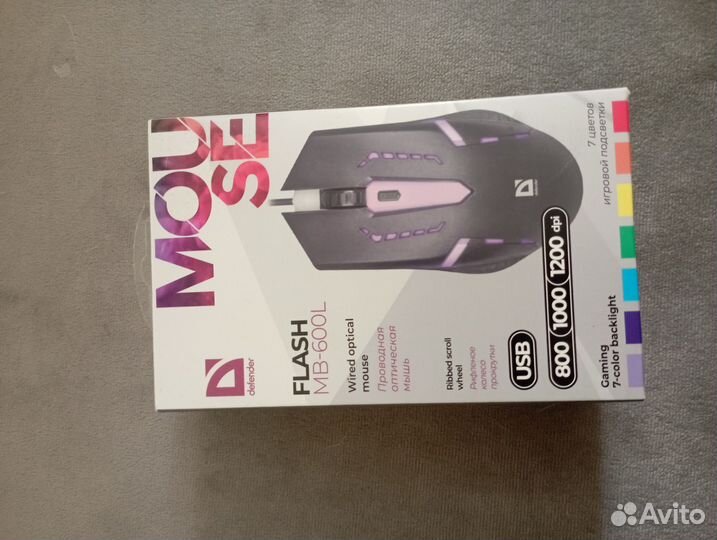 Компьютерная мышь проводная