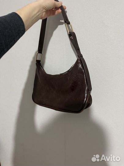 Сумка Zara натуральная кожа