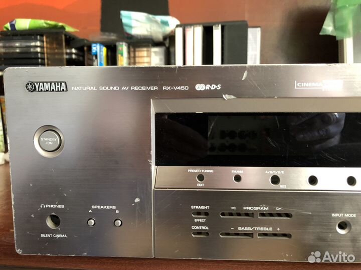 Yamaha RX-V450 корпус на запчасти мастеру