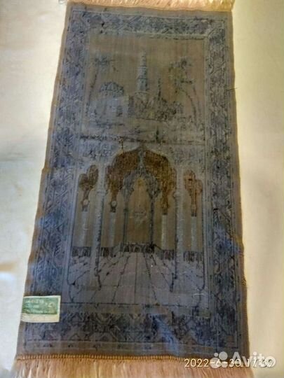 Винтажный лебедь вельветовый гобелен 100*50